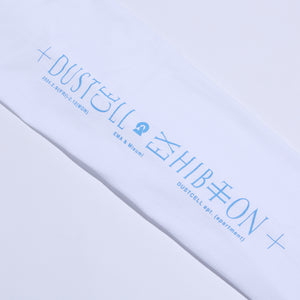 【DUSTCELL】「DUSTCELL apt.」ロングスリーブTシャツ／WHITE／EXHIBITION「DUSTCELL apt. -apartment- 」OFFICIAL GOODS