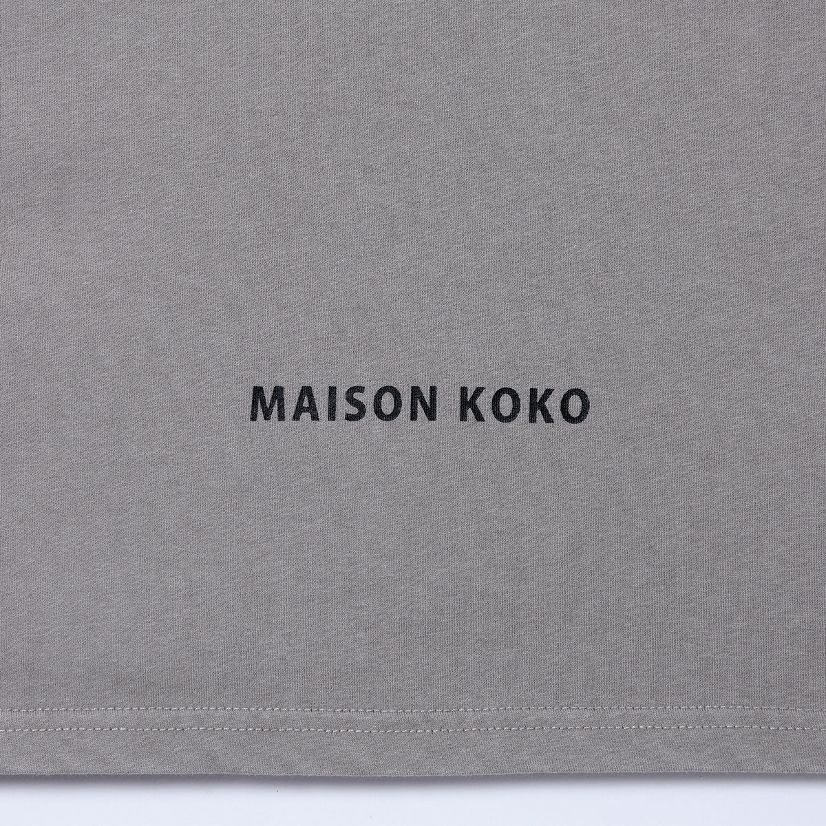 【幸祜】DURDUR LONG T-SHIRT／MAISON KOKO -2026 Spring Collection-