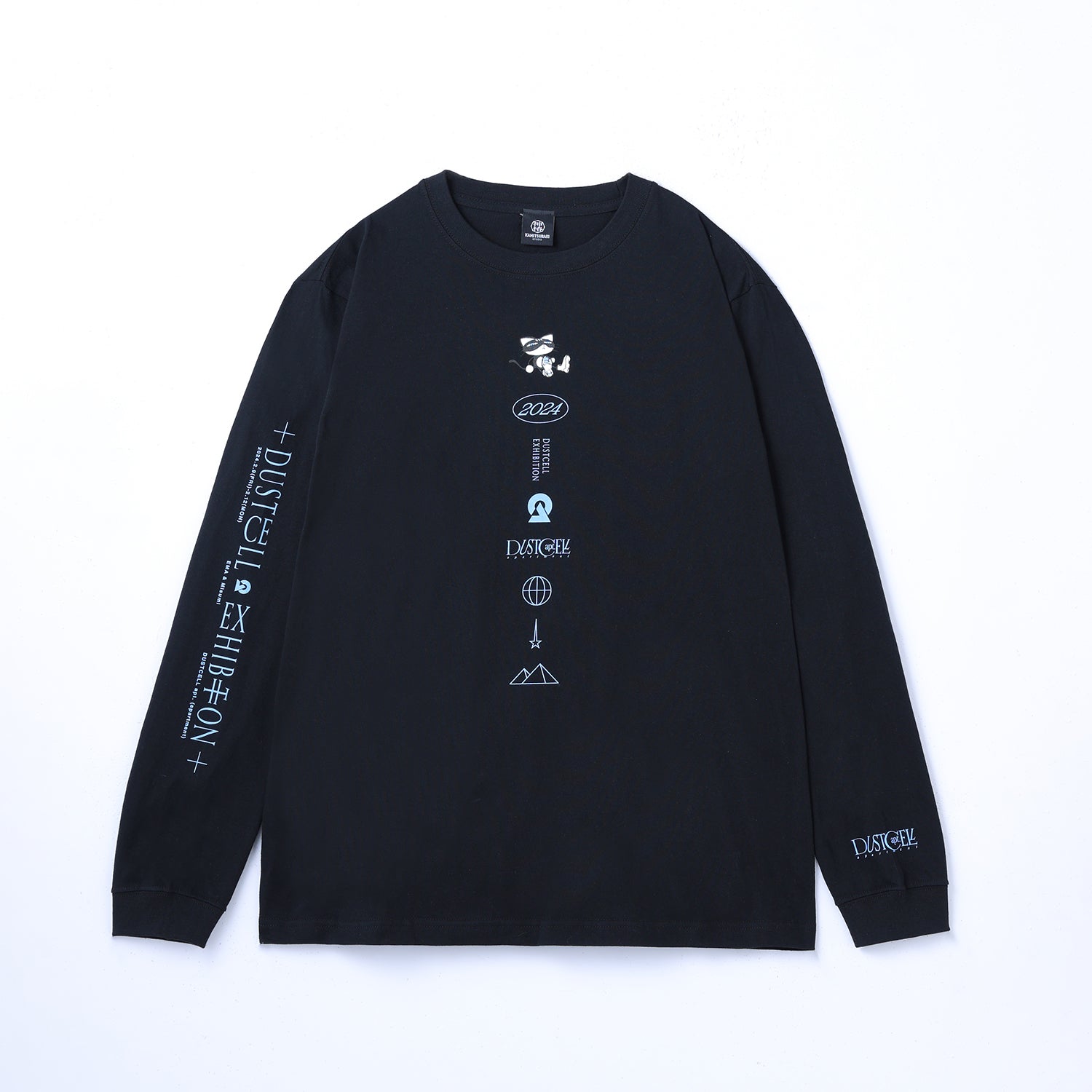 【DUSTCELL】「DUSTCELL apt.」ロングスリーブTシャツ／BLACK／EXHIBITION「DUSTCELL apt.  -apartment- 」OFFICIAL GOODS