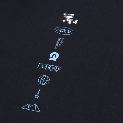 【DUSTCELL】「DUSTCELL apt.」ロングスリーブTシャツ／BLACK／EXHIBITION「DUSTCELL apt. -apartment- 」OFFICIAL GOODS