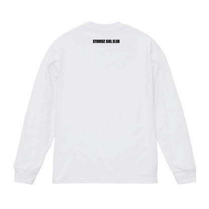 【理芽】「STRANGE GIRL CLUB」ロングスリーブTシャツ／「STRANGE GIRL CLUB」4th ANNIVERSARY OFFICIAL GOODS