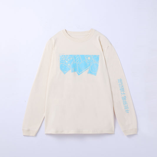 【ヰ世界情緒】ヰ世界電子通信部　ロングスリーブTシャツ／2nd Album「色彩」& 4th Anniversary & ヰ世界電子通信部 OFFICIAL GOODS