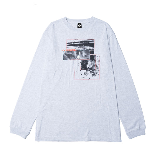 【DUSTCELL】ロングスリーブTシャツ／ASH GRAY／DUSTCELL TOUR 2026「碧い海」
