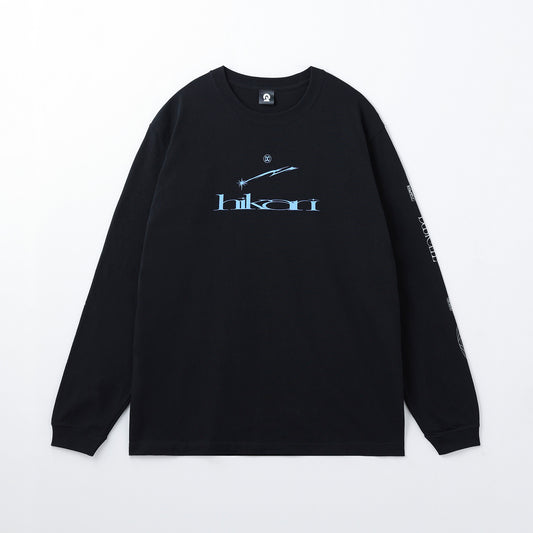 【DUSTCELL】「光」グラフィックロングスリーブTシャツ／BLACK／DUSTCELL TOUR 2024「光」