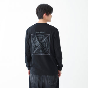 【DUSTCELL】「月の裏」ロングスリーブTシャツ／BLACK／DUSTCELL LIVE 2025「月の裏」