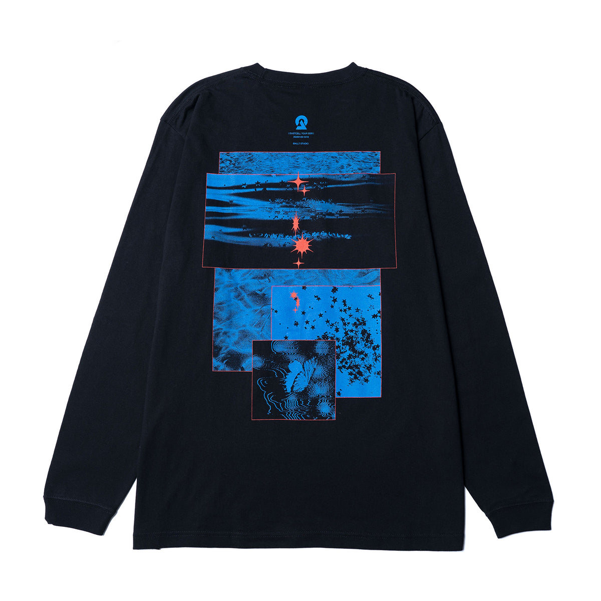 【DUSTCELL】ロングスリーブTシャツ／BLACK／DUSTCELL TOUR 2026「碧い海」
