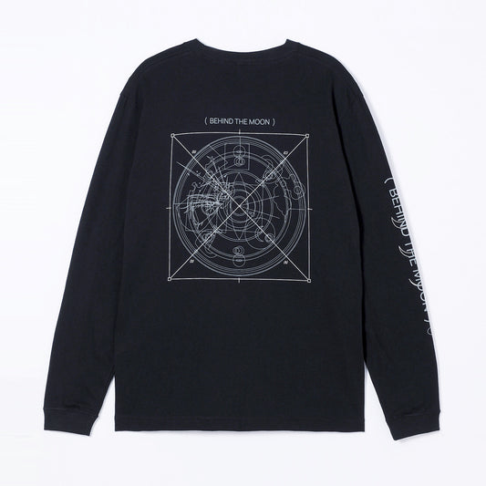 【DUSTCELL】「月の裏」ロングスリーブTシャツ／BLACK／DUSTCELL LIVE 2025「月の裏」