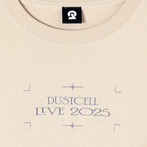 【DUSTCELL】「月の裏」ロングスリーブTシャツ／SAND BEIGE／DUSTCELL LIVE 2025「月の裏」