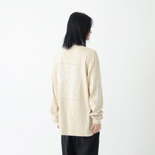 画像をギャラリービューアに読み込む, 【DUSTCELL】「月の裏」ロングスリーブTシャツ／SAND BEIGE／DUSTCELL LIVE 2025「月の裏」
