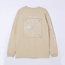 画像をギャラリービューアに読み込む, 【DUSTCELL】「月の裏」ロングスリーブTシャツ／SAND BEIGE／DUSTCELL LIVE 2025「月の裏」
