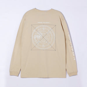 【DUSTCELL】「月の裏」ロングスリーブTシャツ／SAND BEIGE／DUSTCELL LIVE 2025「月の裏」