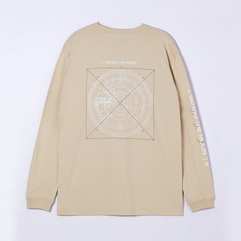 【DUSTCELL】「月の裏」ロングスリーブTシャツ／SAND BEIGE／DUSTCELL LIVE 2025「月の裏」