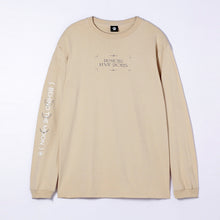 画像をギャラリービューアに読み込む, 【DUSTCELL】「月の裏」ロングスリーブTシャツ／SAND BEIGE／DUSTCELL LIVE 2025「月の裏」

