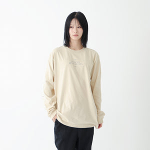 【DUSTCELL】「月の裏」ロングスリーブTシャツ／SAND BEIGE／DUSTCELL LIVE 2025「月の裏」