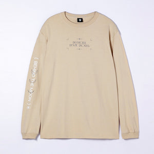 【DUSTCELL】「月の裏」ロングスリーブTシャツ／SAND BEIGE／DUSTCELL LIVE 2025「月の裏」
