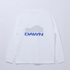 【DUSTCELL】「DAWN」ロングスリーブTシャツ／WHITE／DUSTCELL LIVE 2023「DAWN」