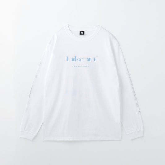 【DUSTCELL】「光」グラフィックロングスリーブTシャツ／WHITE／DUSTCELL TOUR 2024「光」