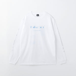 【DUSTCELL】「光」グラフィックロングスリーブTシャツ／WHITE／DUSTCELL TOUR 2024「光」