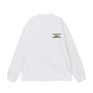 【KAMITSUBAKI STUDIO】ONEグラフィック ロングスリーブTシャツ／WHITE／KAMITSUBAKI FES ’25 OUR ONE-DAY WAR