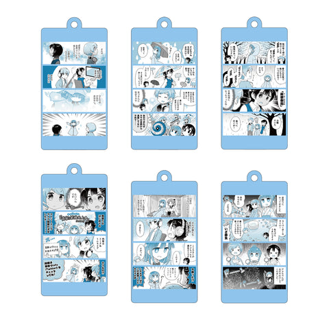 【雨宿り】「雨宿り絵日記」4コマ漫画アクリルキーホルダー（ランダム、全6種類）／2nd ONE-MAN LIVE「濡れたままの傘で」