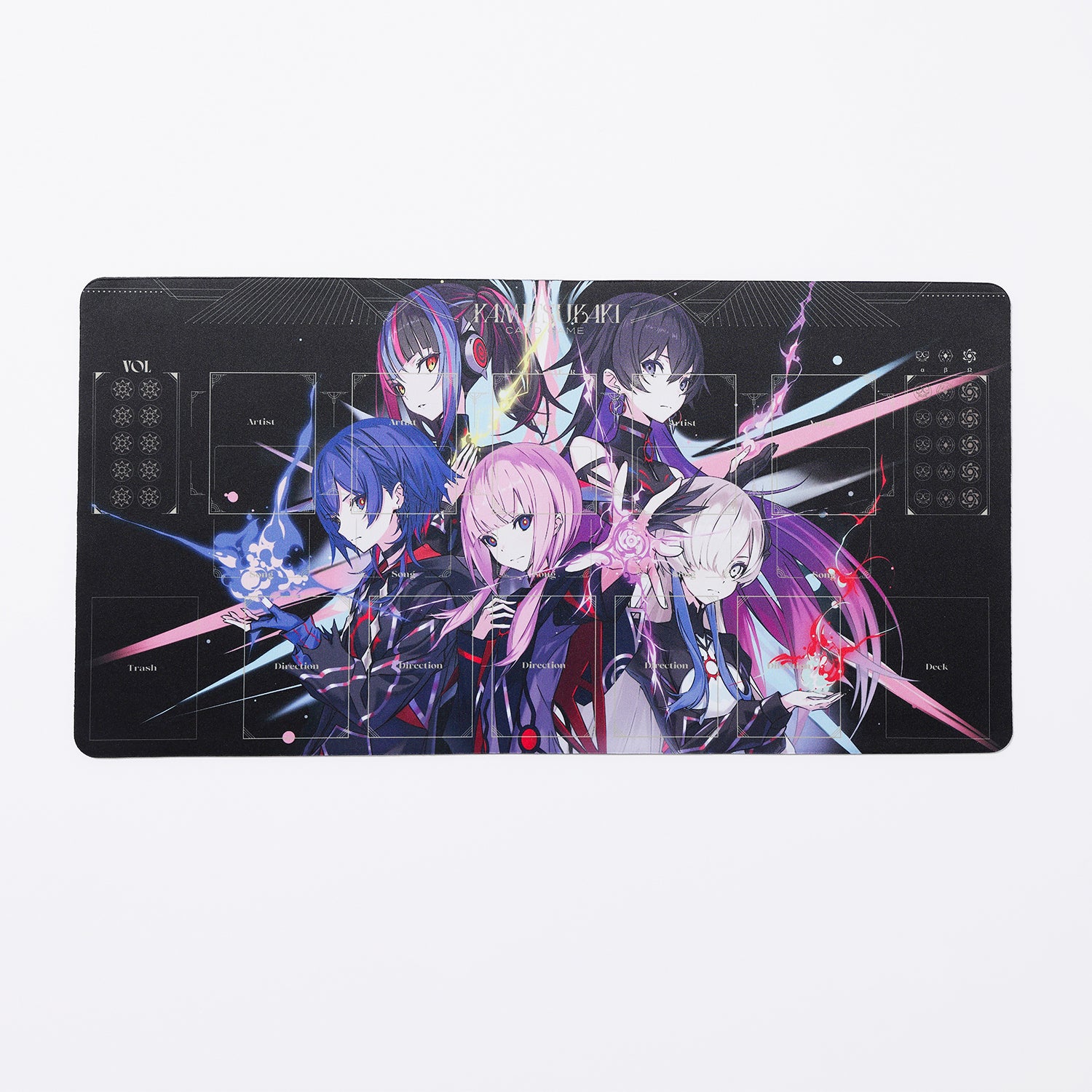 神椿TCG】カードゲームプレイマット V.W.P 八咫烏 ver.／KAMITSUBAKI