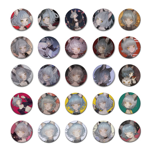 【VALIS】NINAメモリアル缶バッジコレクション／4th ALBUM「青春イマジネーション」＆ 5th ONE-MAN LIVE「未来カレイドスコープ」OFFICIAL GOODS