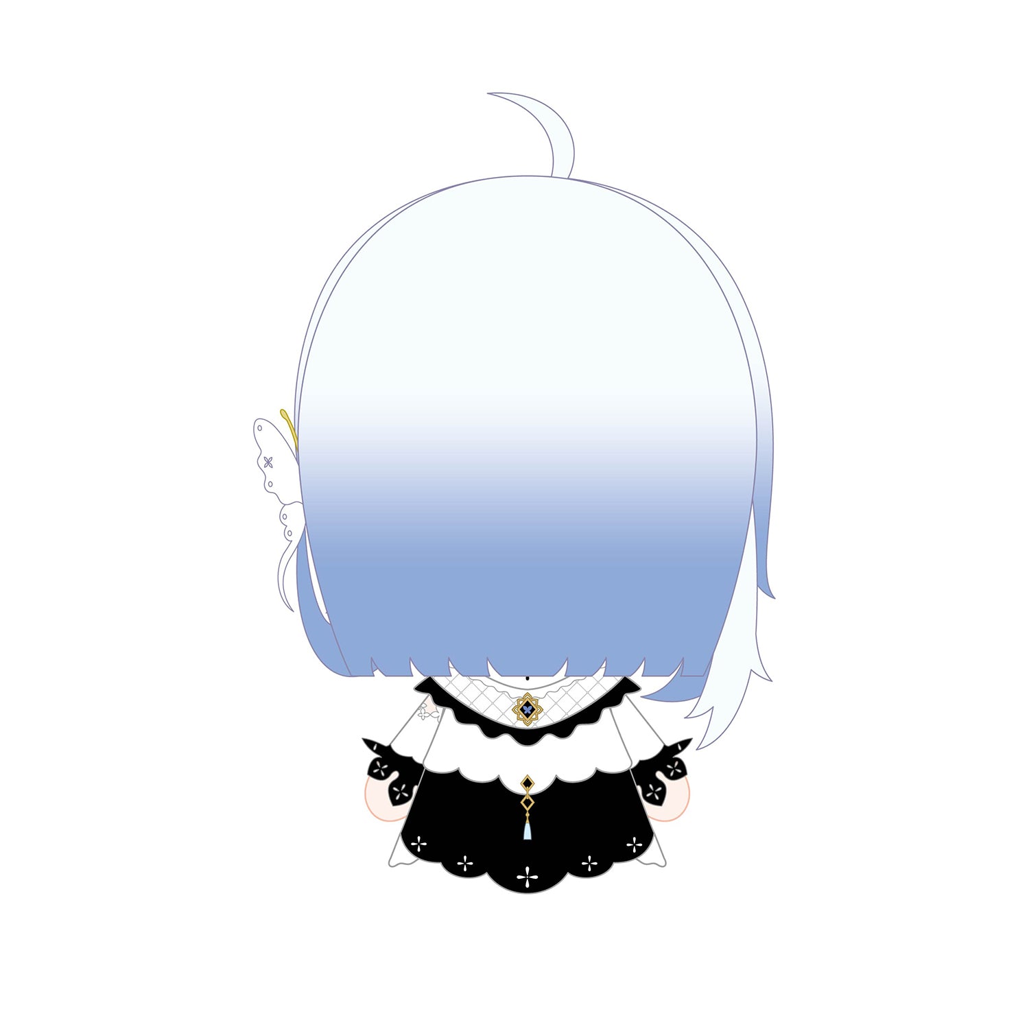 12.Ciel おすわりぬいぐるみ CIEL】おすわりぬいぐるみ Sulcowsky ver.／「CIEL展」OFFICIAL GOODS