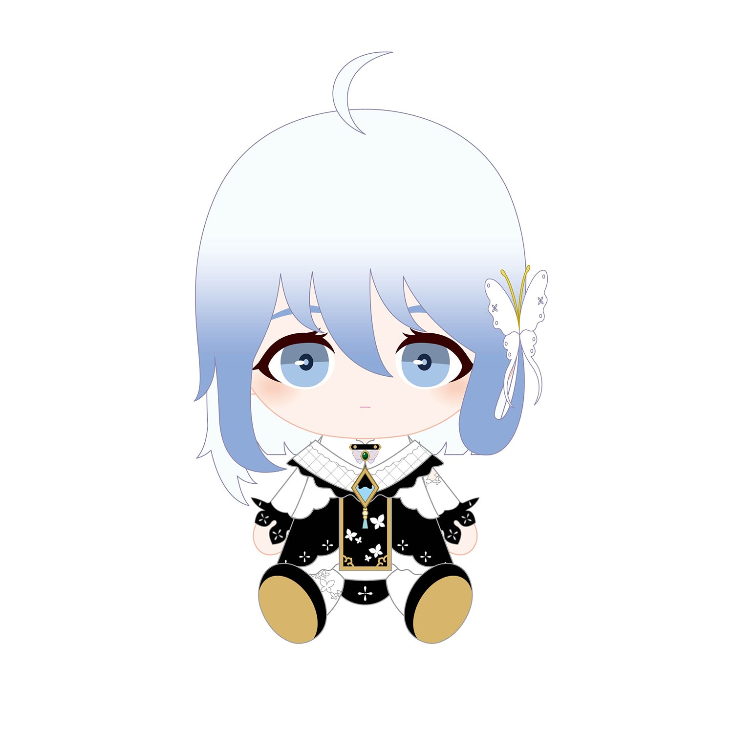 12.Ciel おすわりぬいぐるみ CIEL】おすわりぬいぐるみ Sulcowsky ver.／「CIEL展」OFFICIAL GOODS
