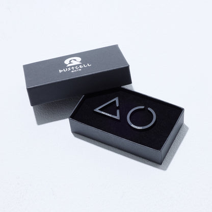 【DUSTCELL】ロゴモチーフイヤーカフ 2個セット／Blu-ray「ROUND TRIP」＆ 4th Anniversary OFFICIAL GOODS