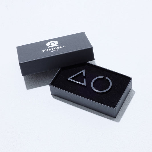 【DUSTCELL】ロゴモチーフイヤーカフ 2個セット／Blu-ray「ROUND TRIP」＆ 4th Anniversary OFFICIAL GOODS