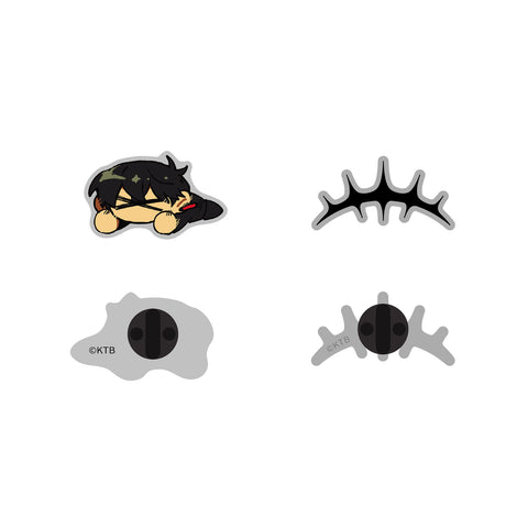 【梓川】ピンズセット／Acoustic Cover LIVE「PORT＿C」OFFICIAL GOODS