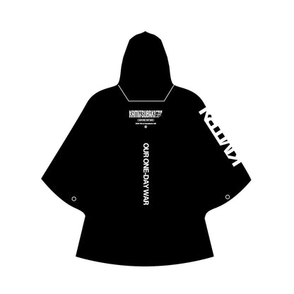 【KAMITSUBAKI STUDIO】「OUR ONE-DAY WAR」ミリタリー風ポンチョ／KAMITSUBAKI FES ’25 OUR ONE-DAY WAR