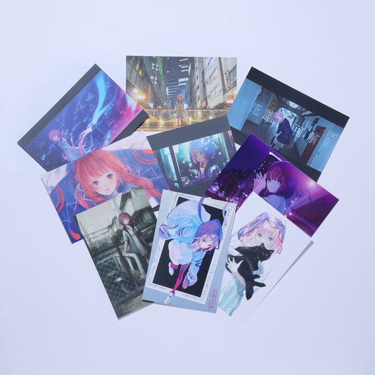 【花譜】花譜展ポストカードセット／花譜展4「正解だらけの日々の中、いびつに君をすきになったり」