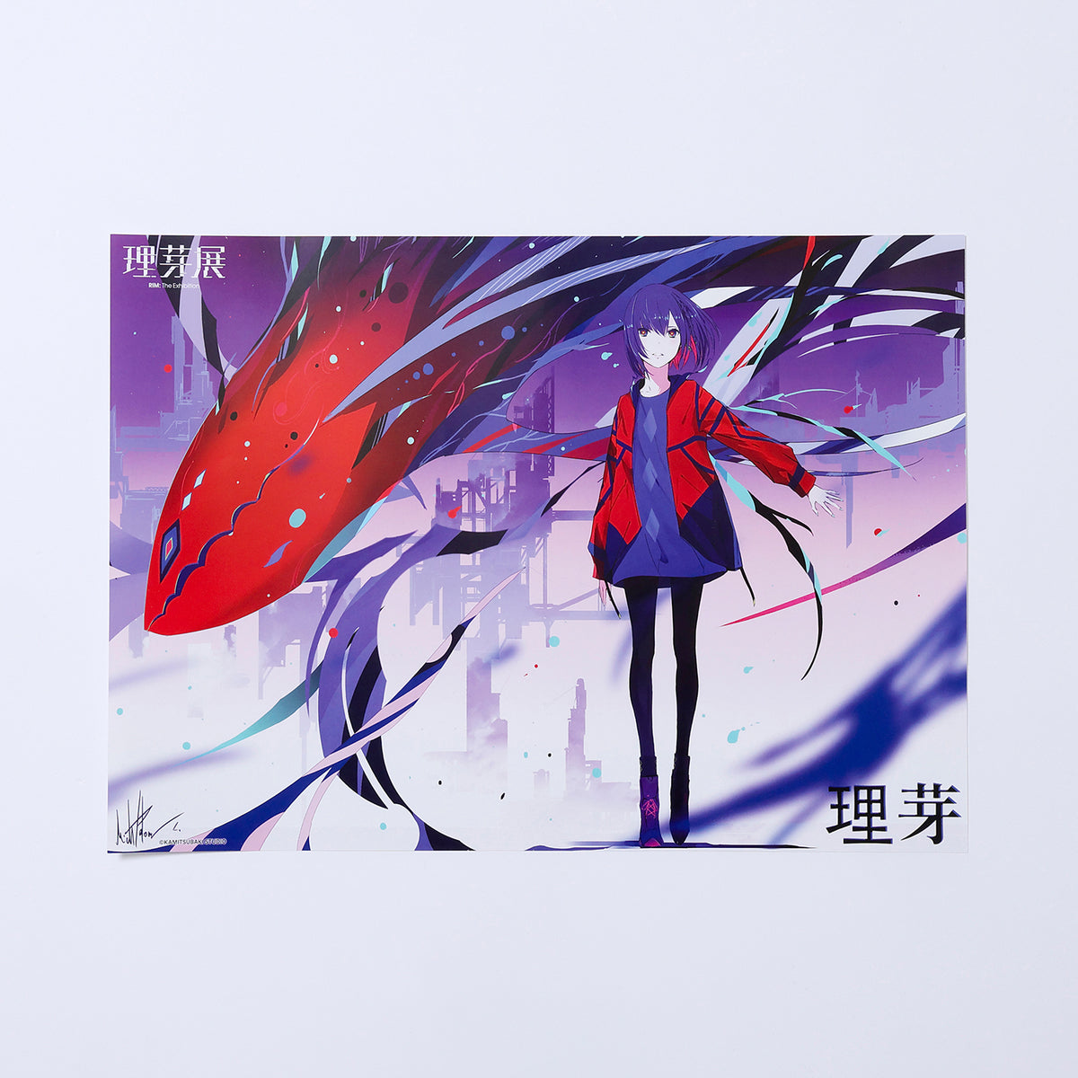 【理芽】歴代キービジュアルポスター／理芽展 -THE EXHIBITION-