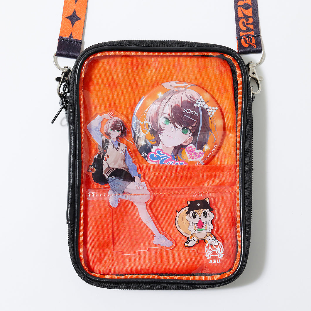 【明透】明透活 マルチポーチ／2nd ONE-MAN LIVE「BIRTH」& 4周年記念イベント「さまーすくーる ASCHOOL!」official goods