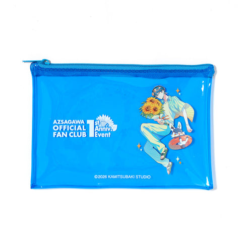 【梓川】クリアポーチ／梓川 OFFICIAL FAN CLUB 1st Anniversary GOODS