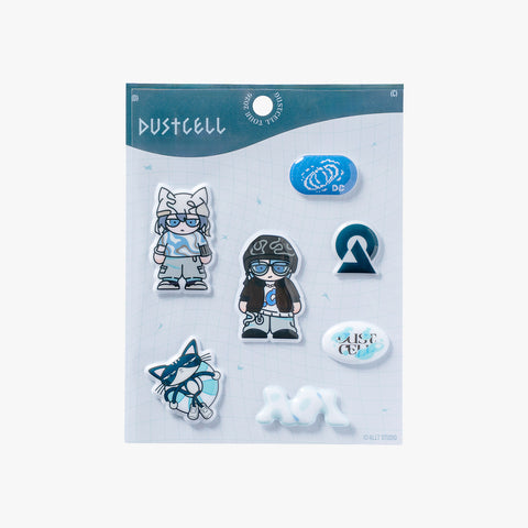 【DUSTCELL】ぷくぷくシール／DUSTCELL TOUR 2026「碧い海」