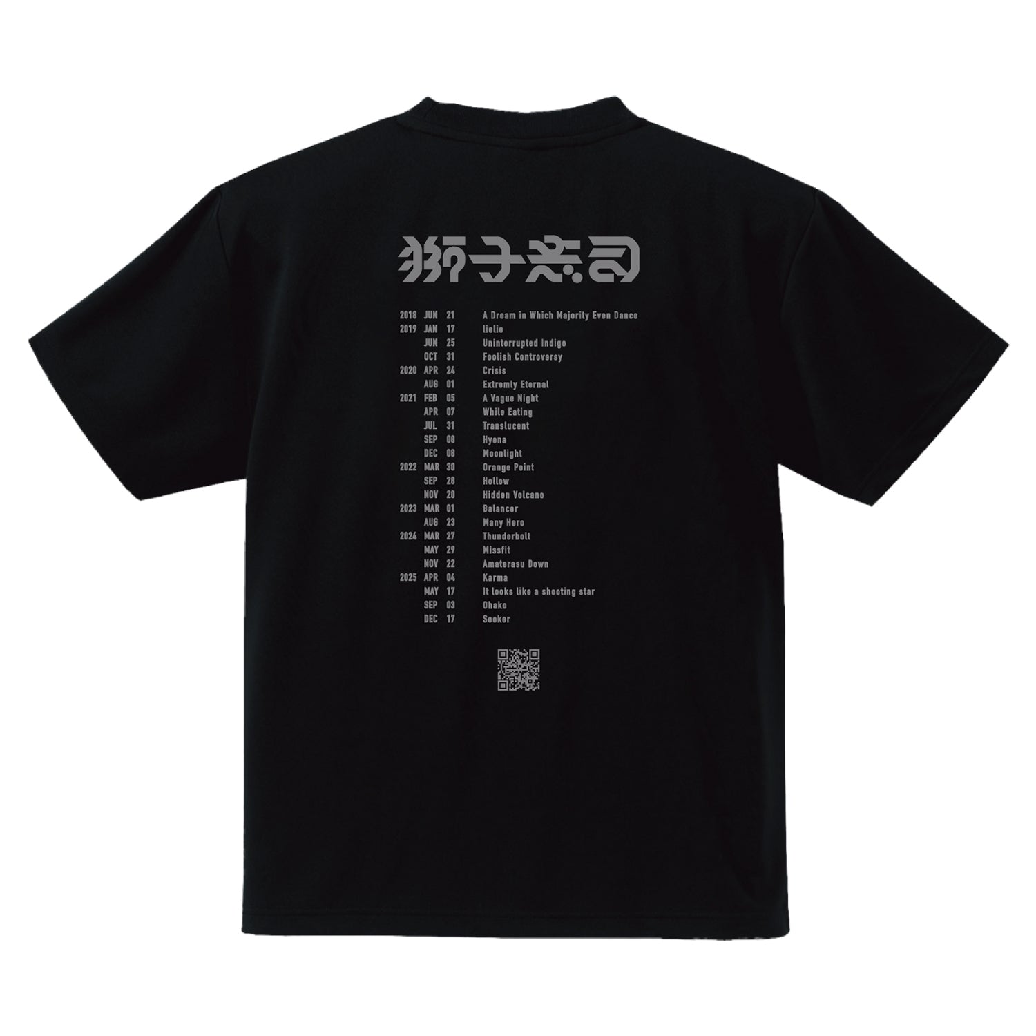 獅子志司】C4Tシャツ「獅子志司」／ONE-MAN LIVE TOUR「雷音」OFFICIAL