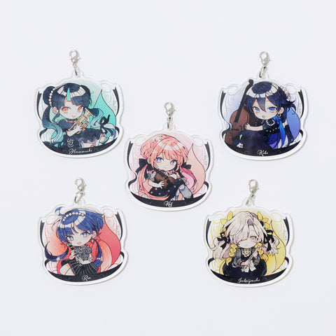 【V.W.P】ランダムミニキャラアクリルキーホルダー（全5種）／THINKR XR CLASSICS presents KAMITSUBAKI FILM CONCERT「神椿演奏会／想像」2026 WINTER 第二弾