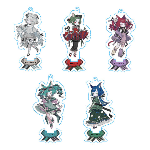 【IBA】ランダム2WAYアクリルキーホルダー（全5種）（VALIS 5th Anniv CP）