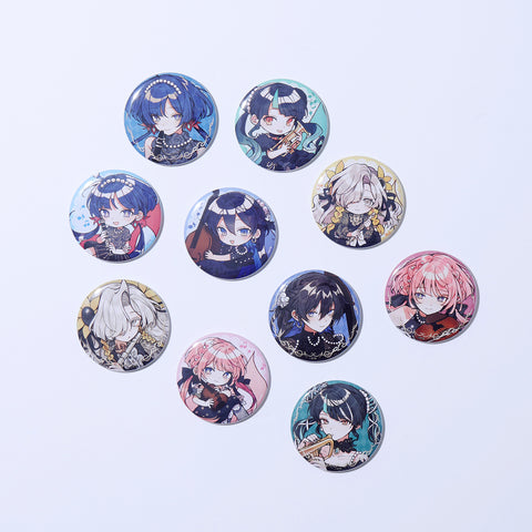 【V.W.P】ランダム缶バッジ（全10種）／THINKR XR CLASSICS presents KAMITSUBAKI FILM CONCERT「神椿演奏会／想像」2026 WINTER 第二弾