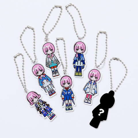 【花譜】ランダムアクリルキーホルダー／奇跡は地続き、ぼくらの現在地〜花譜展5〜 OFFICIAL GOODS