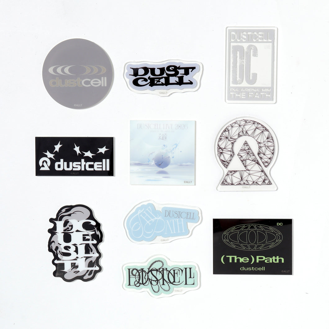 DUSTCELL】ランダムアクリルステッカー／DUSTCELL LIVE 2026 ー道ー at
