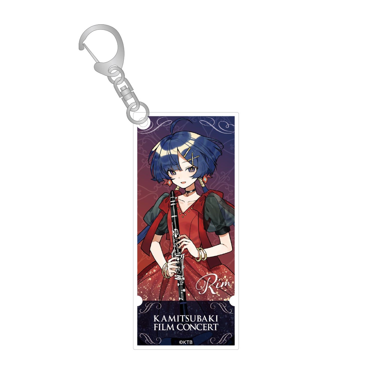 理芽】チケット風キーホルダー／THINKR XR CLASSICS presents