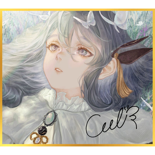 【CIEL】アートサイン色紙／1st VIRTUAL LIVE「空想劇 -神椿市伍番街-」＆1st ALBUM「空想劇」OFFICIAL GOODS