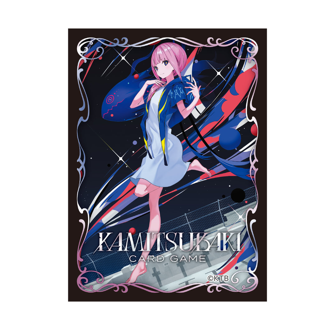 神椿TCG】カードスリーブ 花譜 青雀 ver.／KAMITSUBAKI CARD GAME