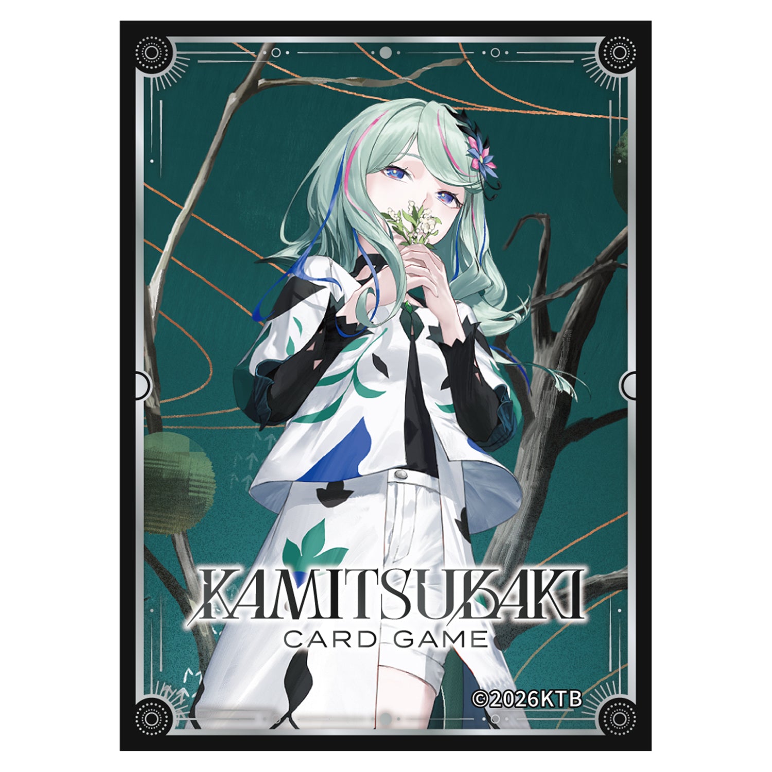 神椿TCG】カードスリーブ 氷夏至／KAMITSUBAKI CARD GAME ブースター