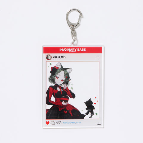 【IBA】SNS風キーホルダー MYU ver.（バレンタインキャンペーン2025）