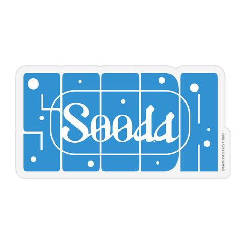 【Sooda】アーティストネームアクリルブロック Sooda／KAMITSUBAKI FES ’25 OUR ONE-DAY WAR 第二弾