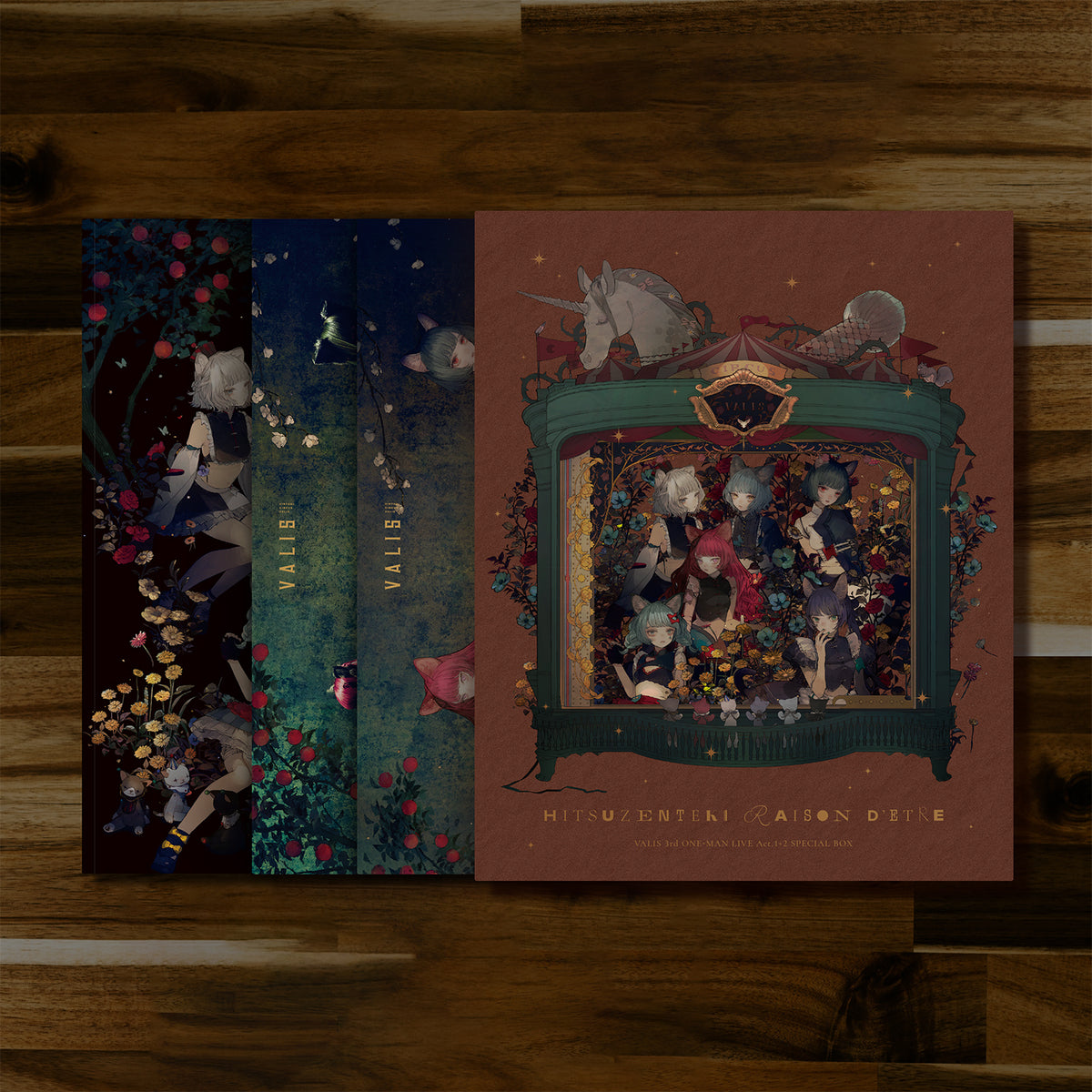 【VALIS】「必然的レゾンデートル」Blu-ray スペシャルBOX／VALIS 3rd ALBUM「再現ガールフレンド」& 3rd ONE-MAN LIVE「必然的レゾンデートル」Blu-ray & OFFICIAL GOODS
